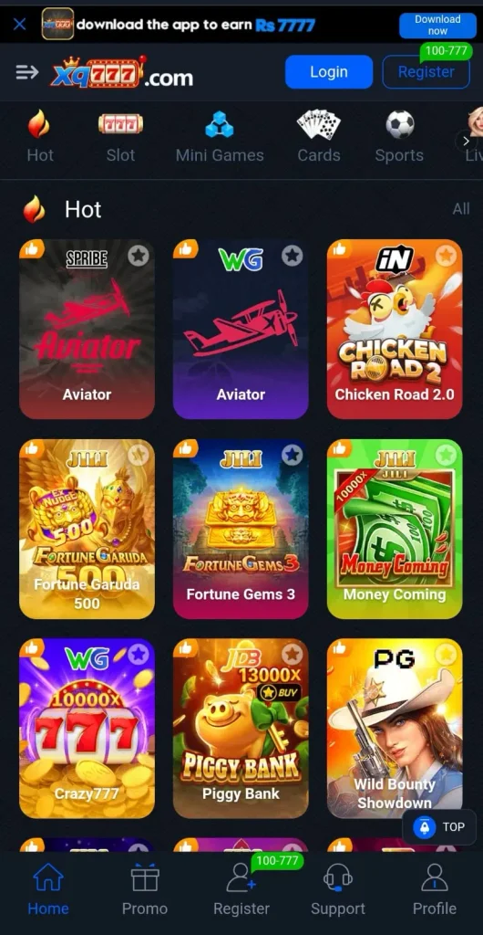 XP777 Game